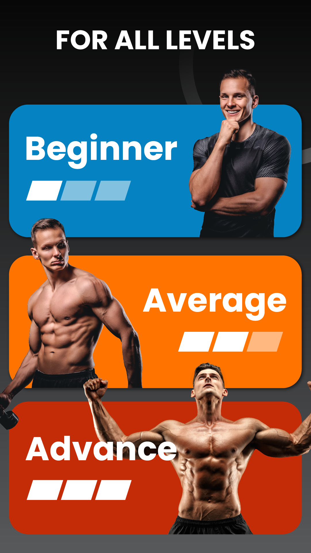 اسکرین شات 3 برنامه Men Workout - Home Fitness