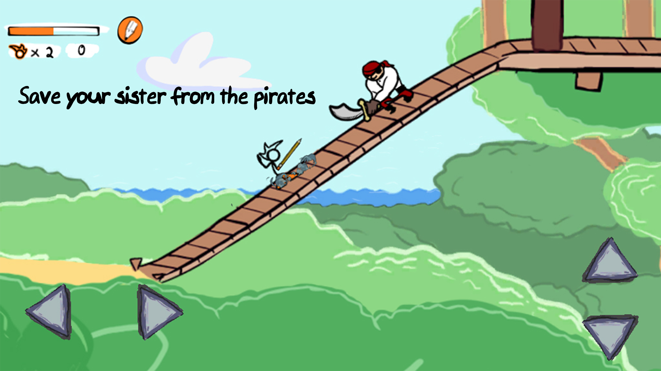 اسکرین شات 4 بازی Fancy Pants Adventures