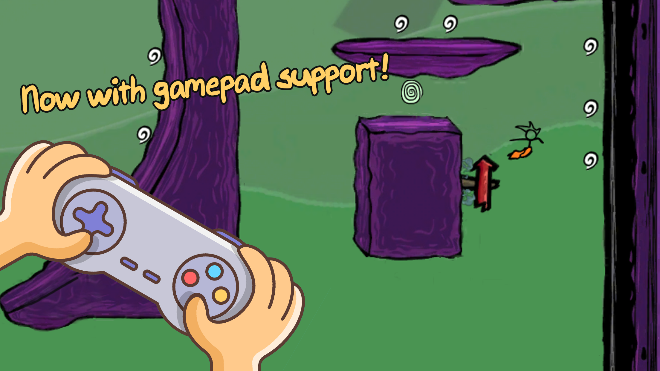 اسکرین شات 2 بازی Fancy Pants Adventures