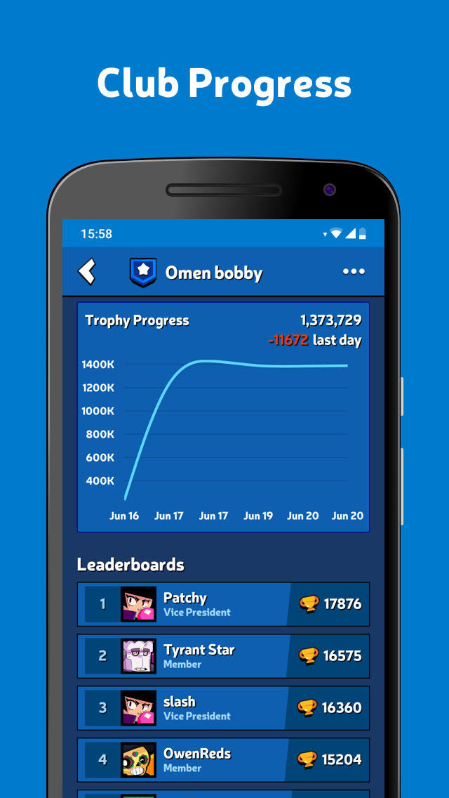 اسکرین شات 6 برنامه Brawl Stats for Brawl Stars