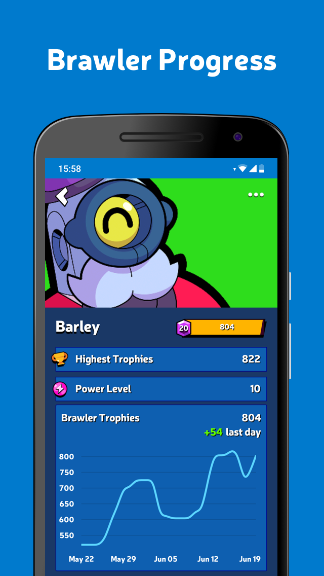 اسکرین شات 5 برنامه Brawl Stats for Brawl Stars