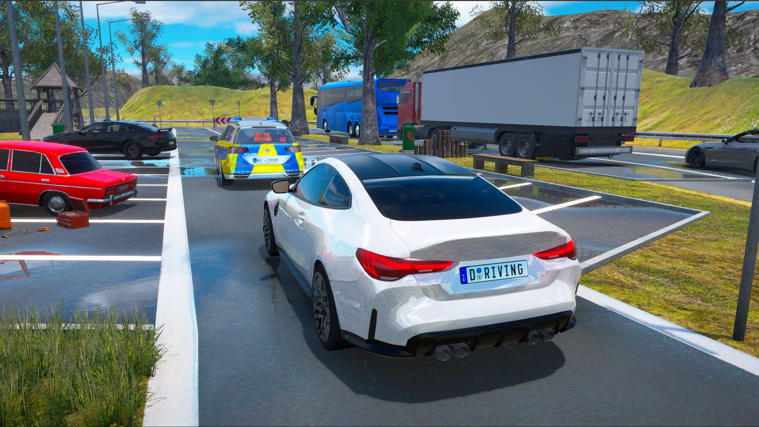 اسکرین شات 2 بازی Driving School Simulator