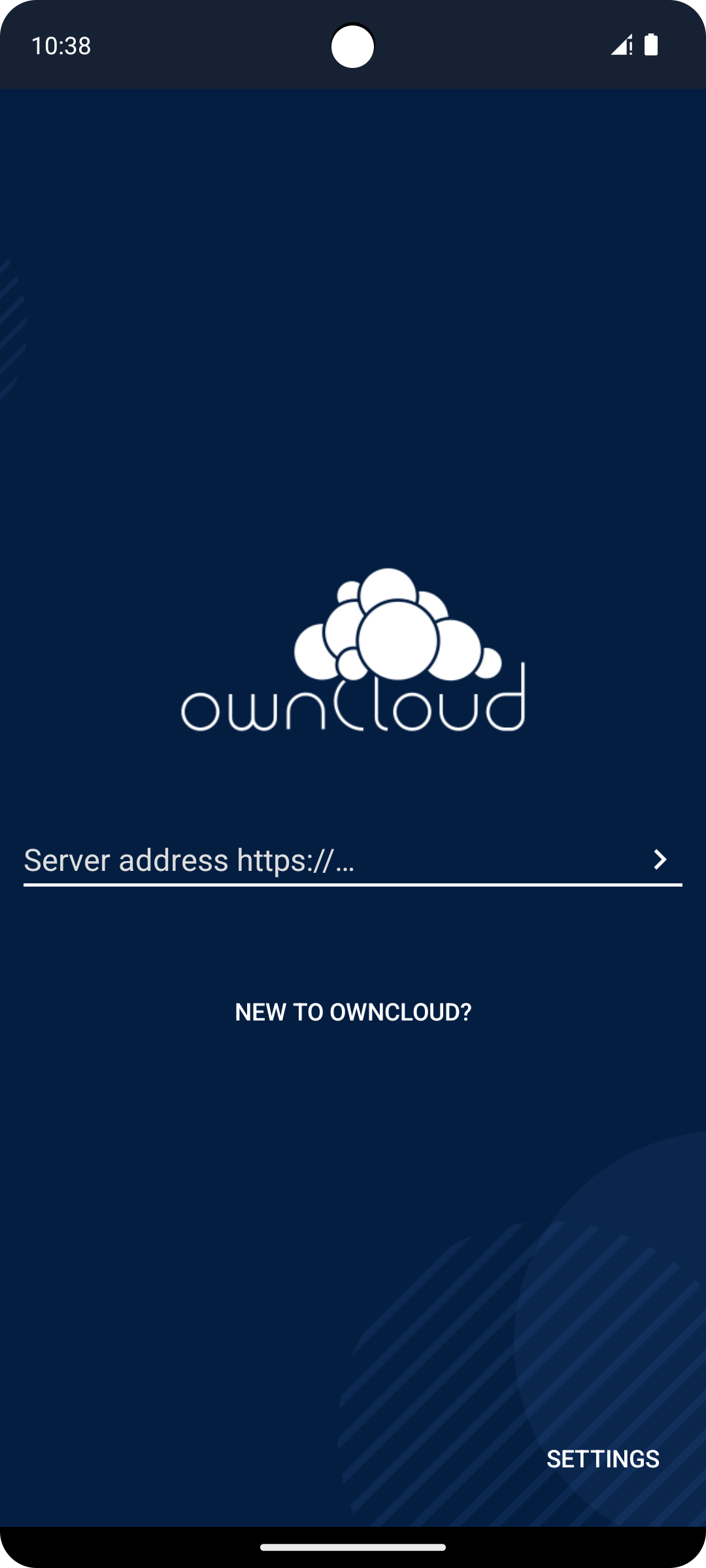 اسکرین شات 1 برنامه ownCloud