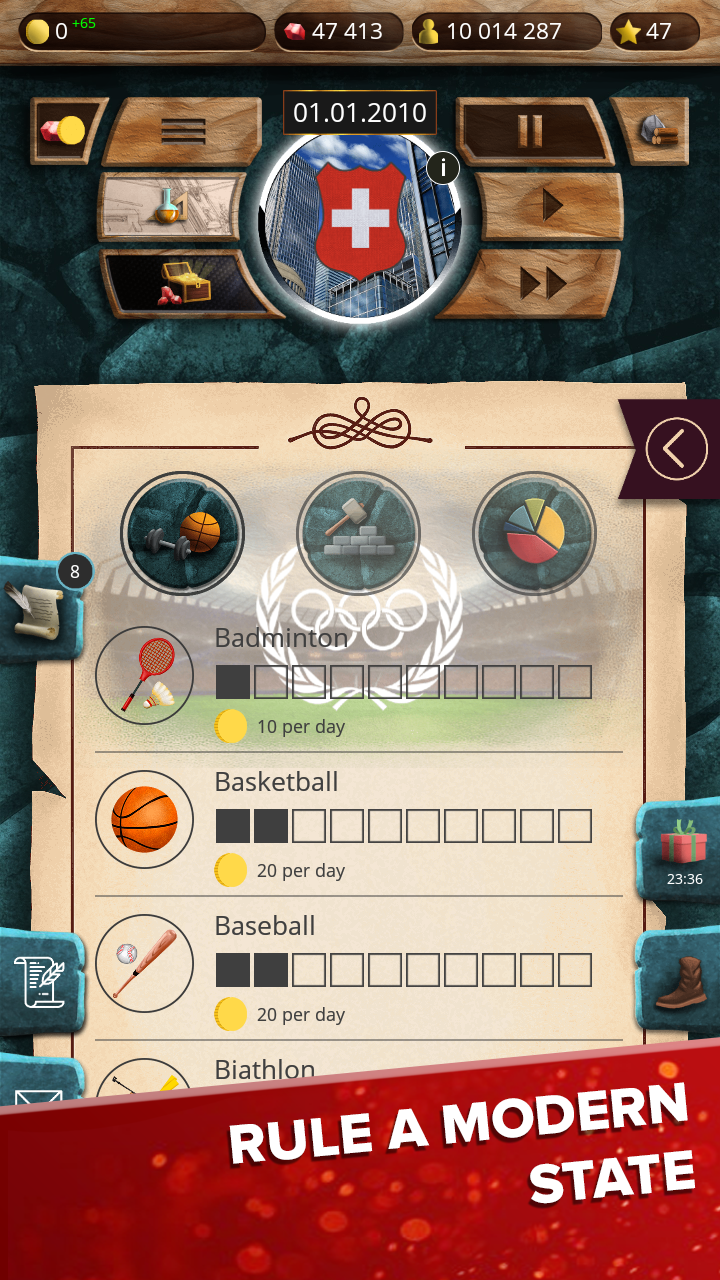 اسکرین شات 4 بازی MA 1 – President Simulator