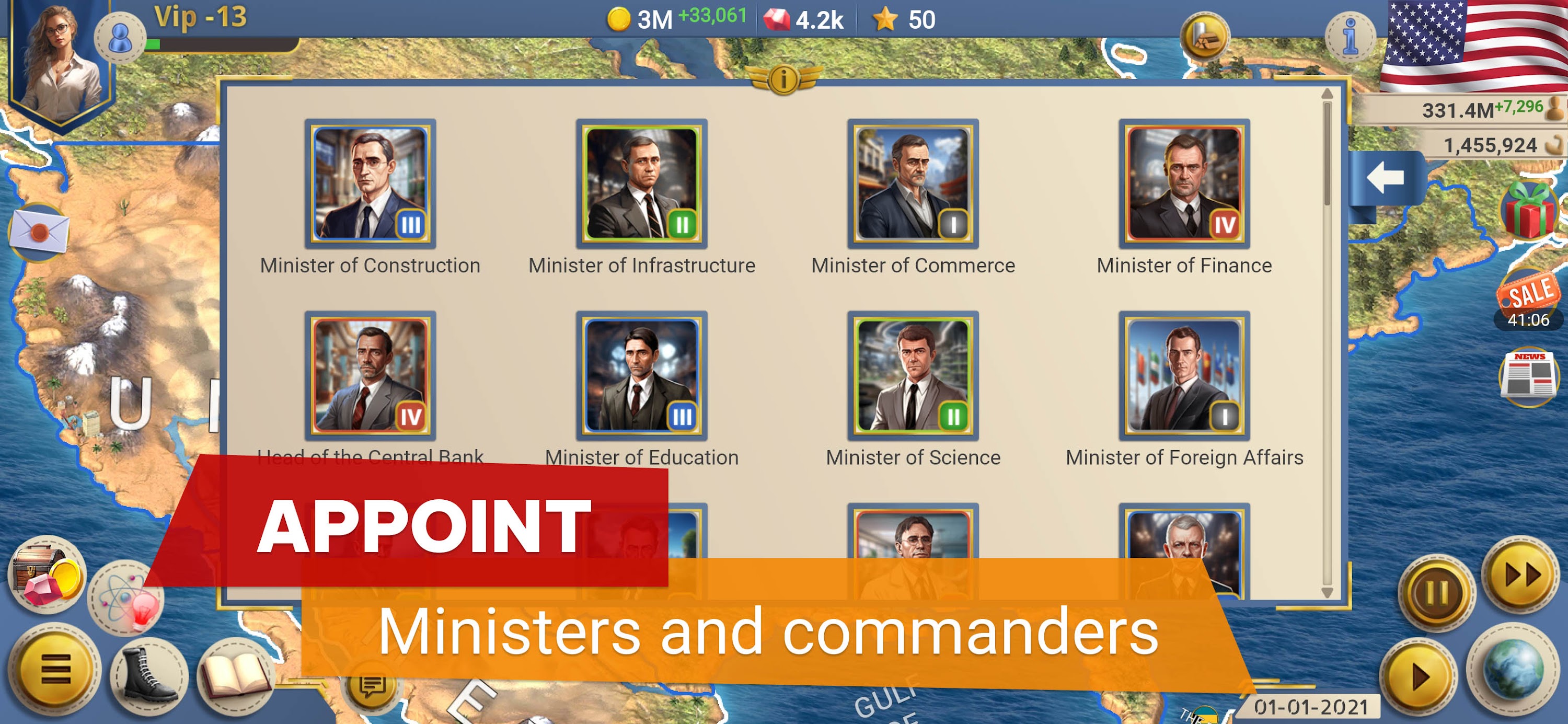 اسکرین شات 2 بازی MA 2 – President Simulator