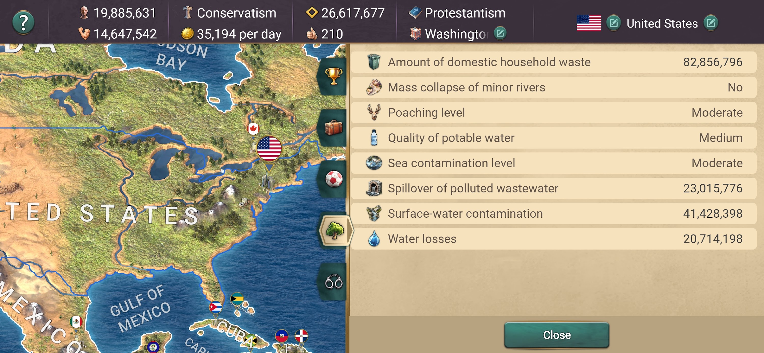 اسکرین شات 7 بازی MA 3 – President Simulator