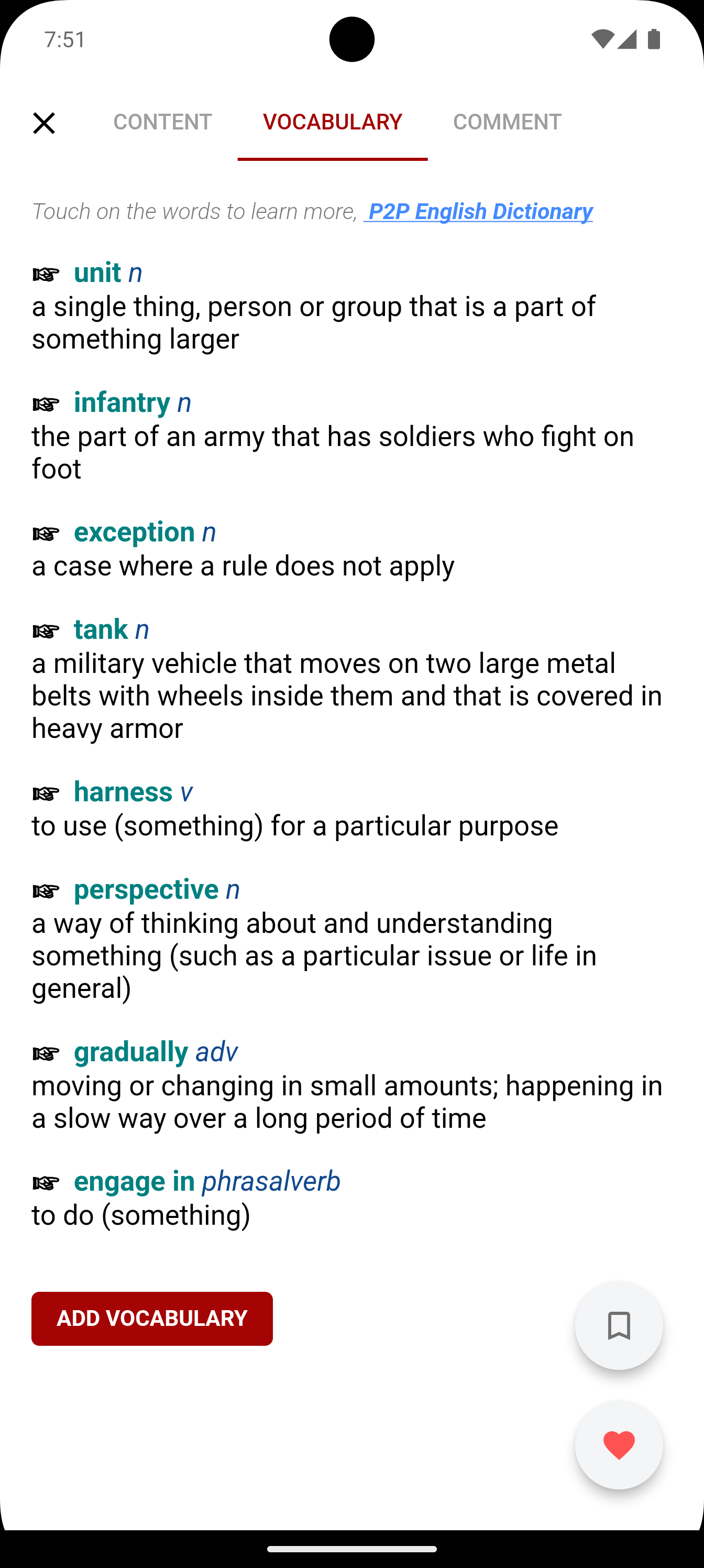 اسکرین شات 4 برنامه English Listening - 6mins