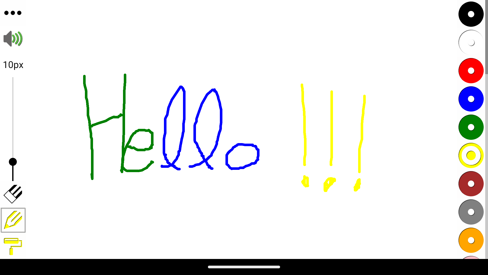 اسکرین شات 2 برنامه Spanish Lucas' Whiteboard