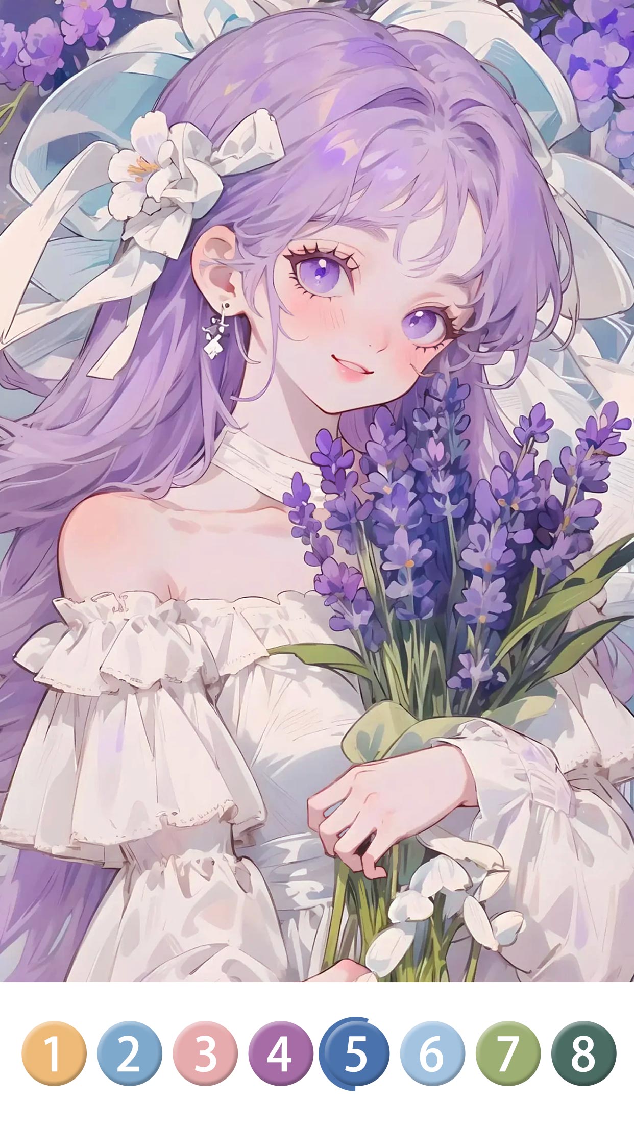 اسکرین شات 2 بازی Painting Book - Anime Color