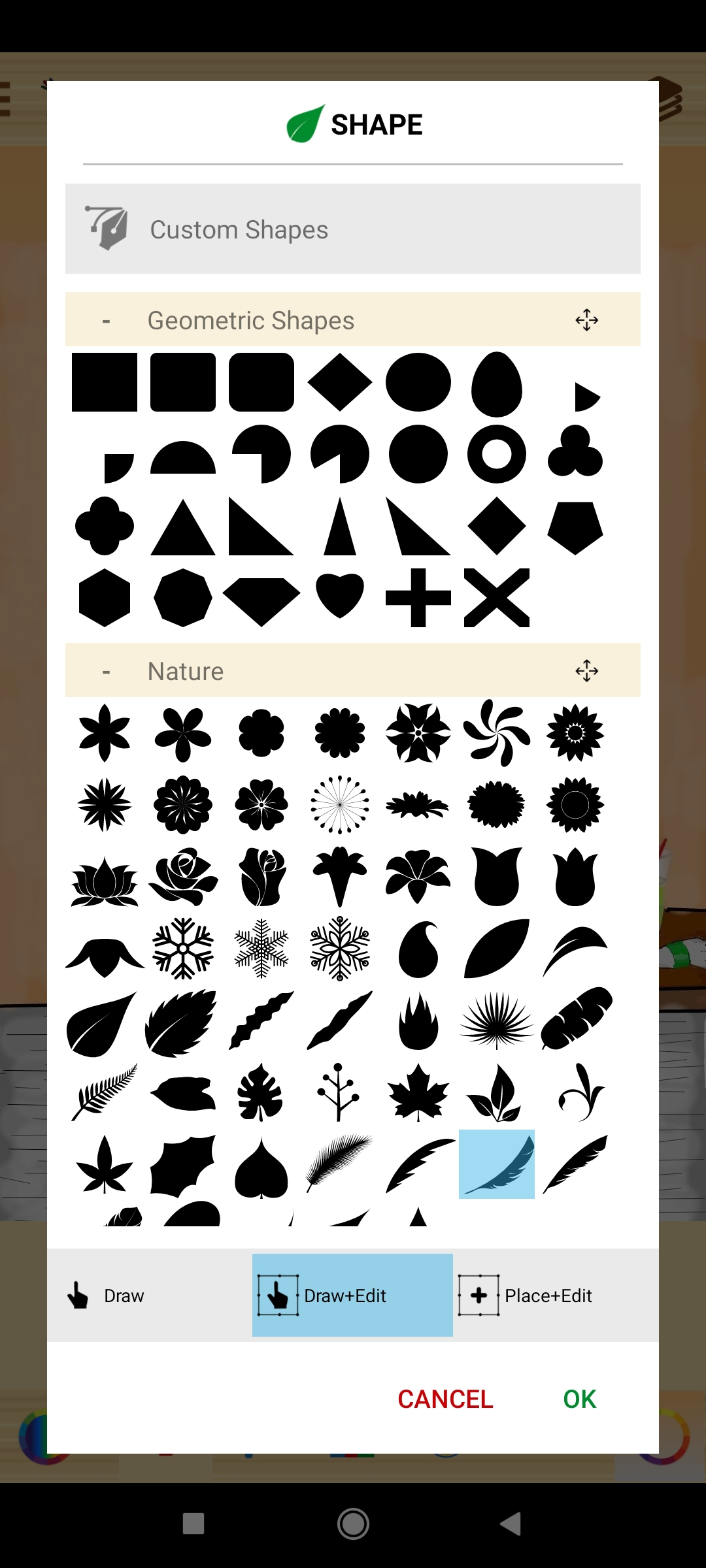 اسکرین شات 7 برنامه Paintastic: draw, color, paint