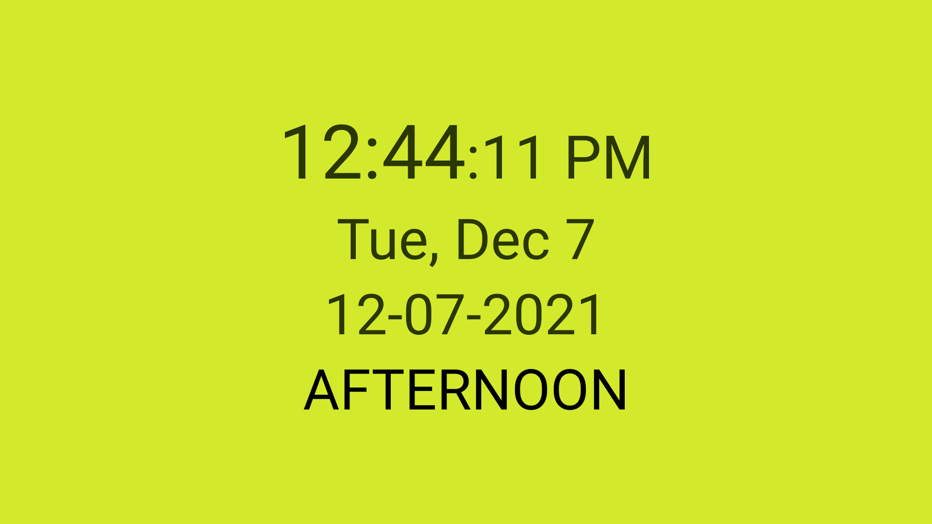 اسکرین شات 3 برنامه Digital Clock : Bed/Desk Clock