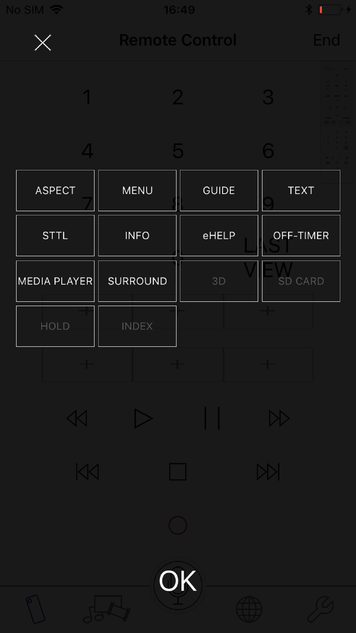 اسکرین شات 3 برنامه Panasonic TV Remote 3