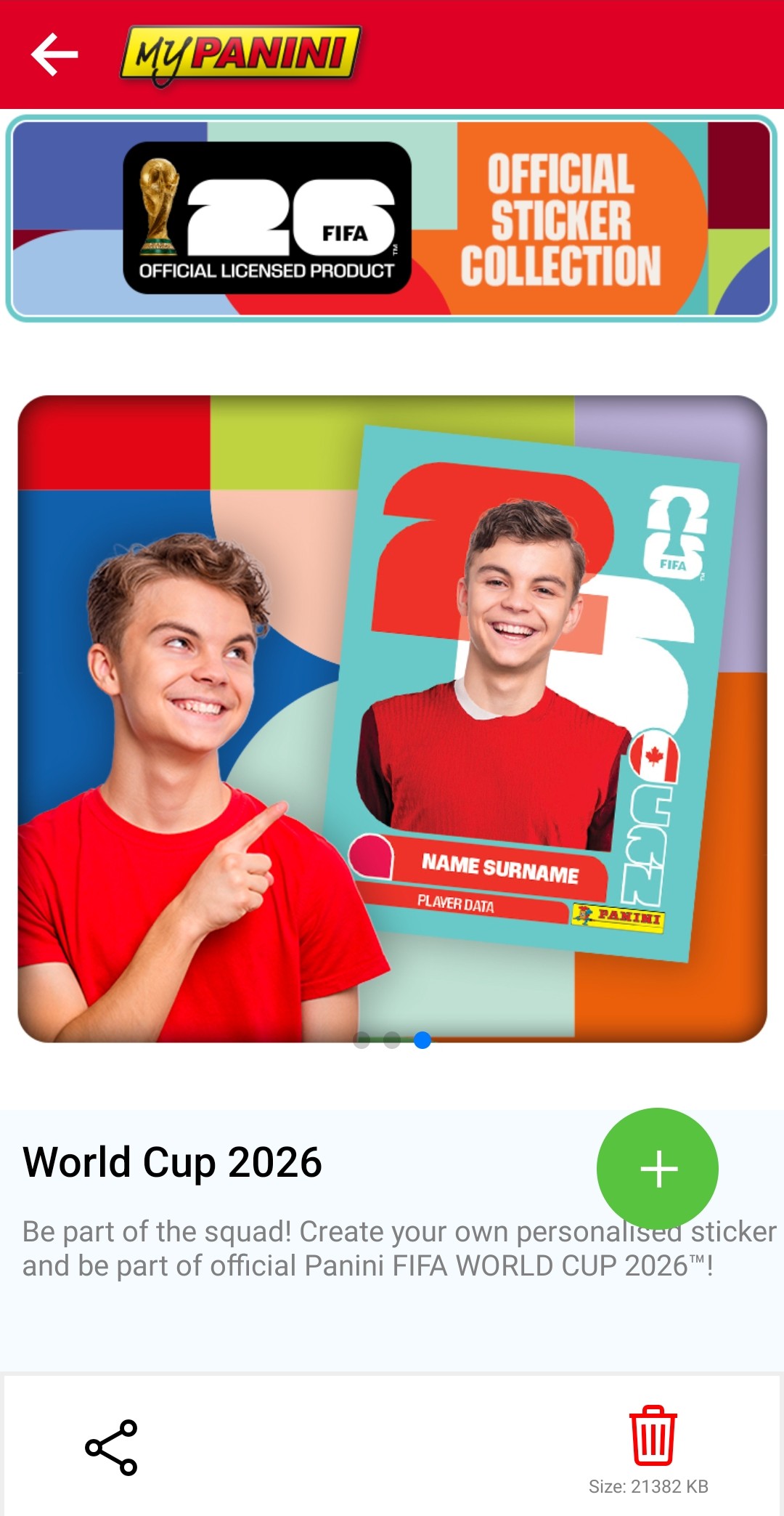 اسکرین شات 5 برنامه MyPanini™