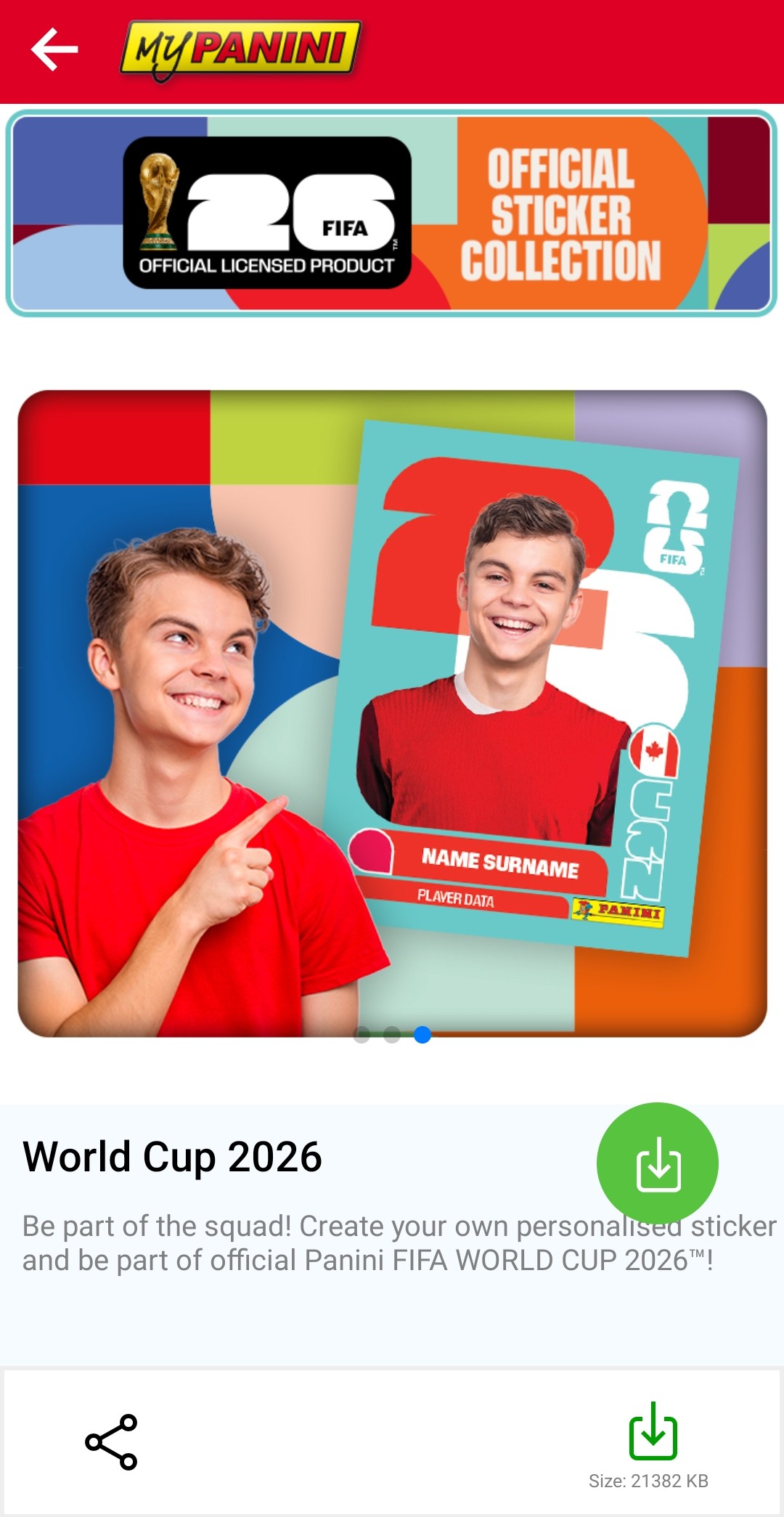 اسکرین شات 4 برنامه MyPanini™