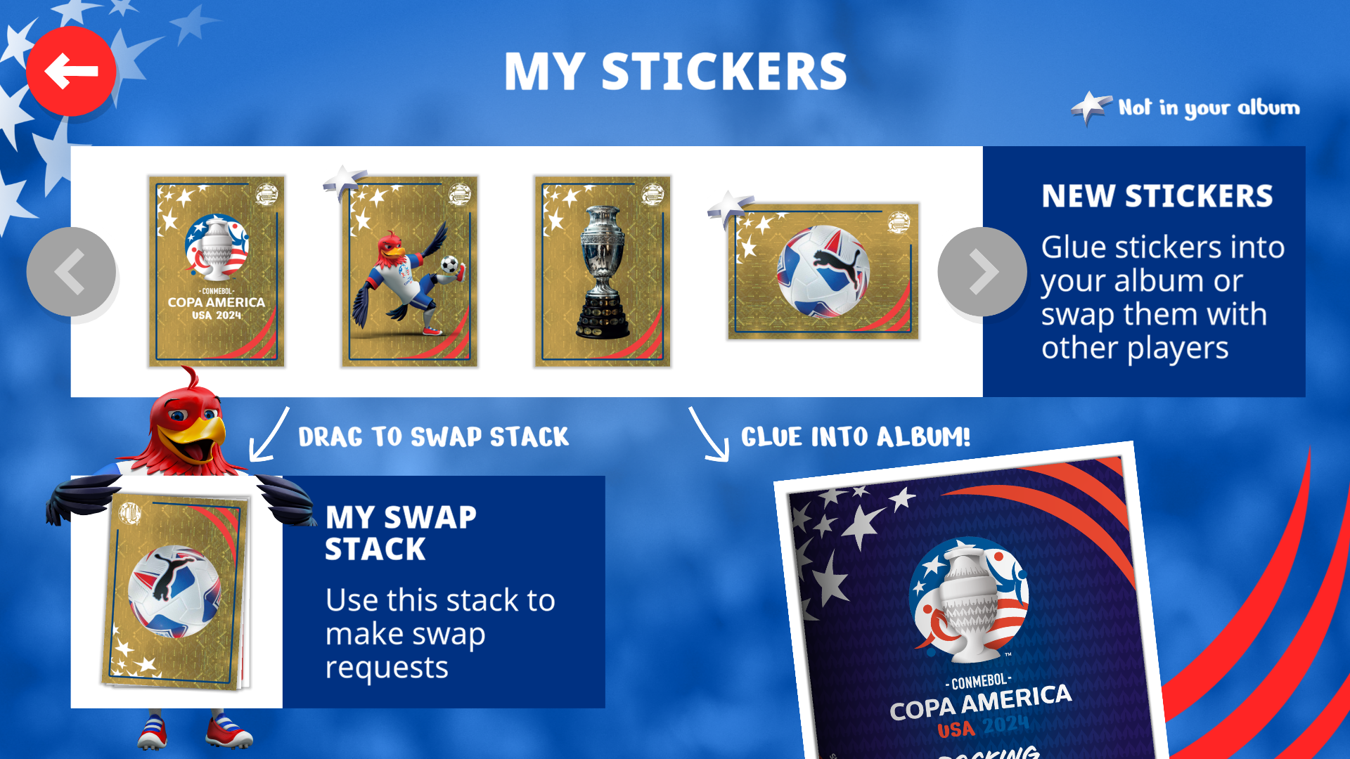 اسکرین شات 3 بازی Copa America Panini Collection