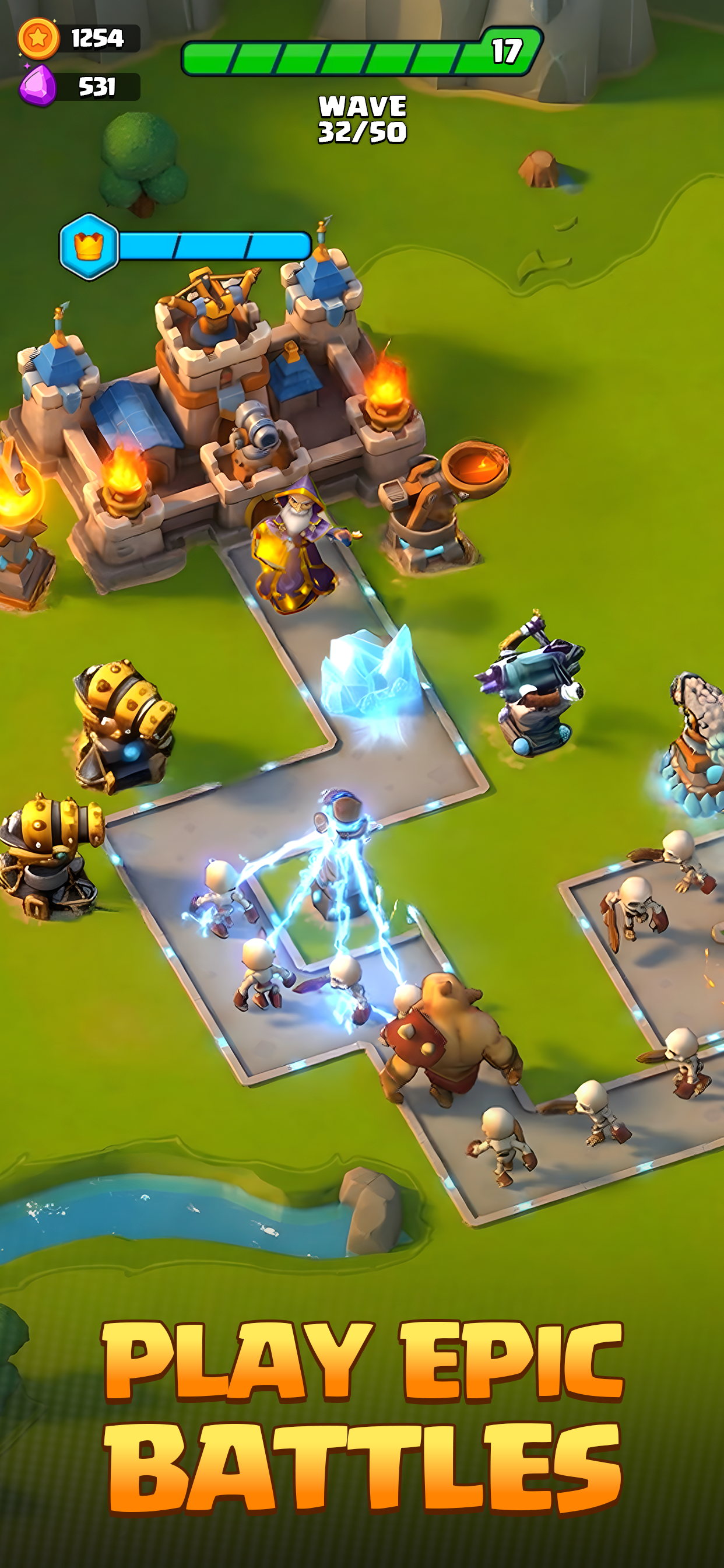 اسکرین شات 2 بازی Arcane Arena: Tower Defense TD