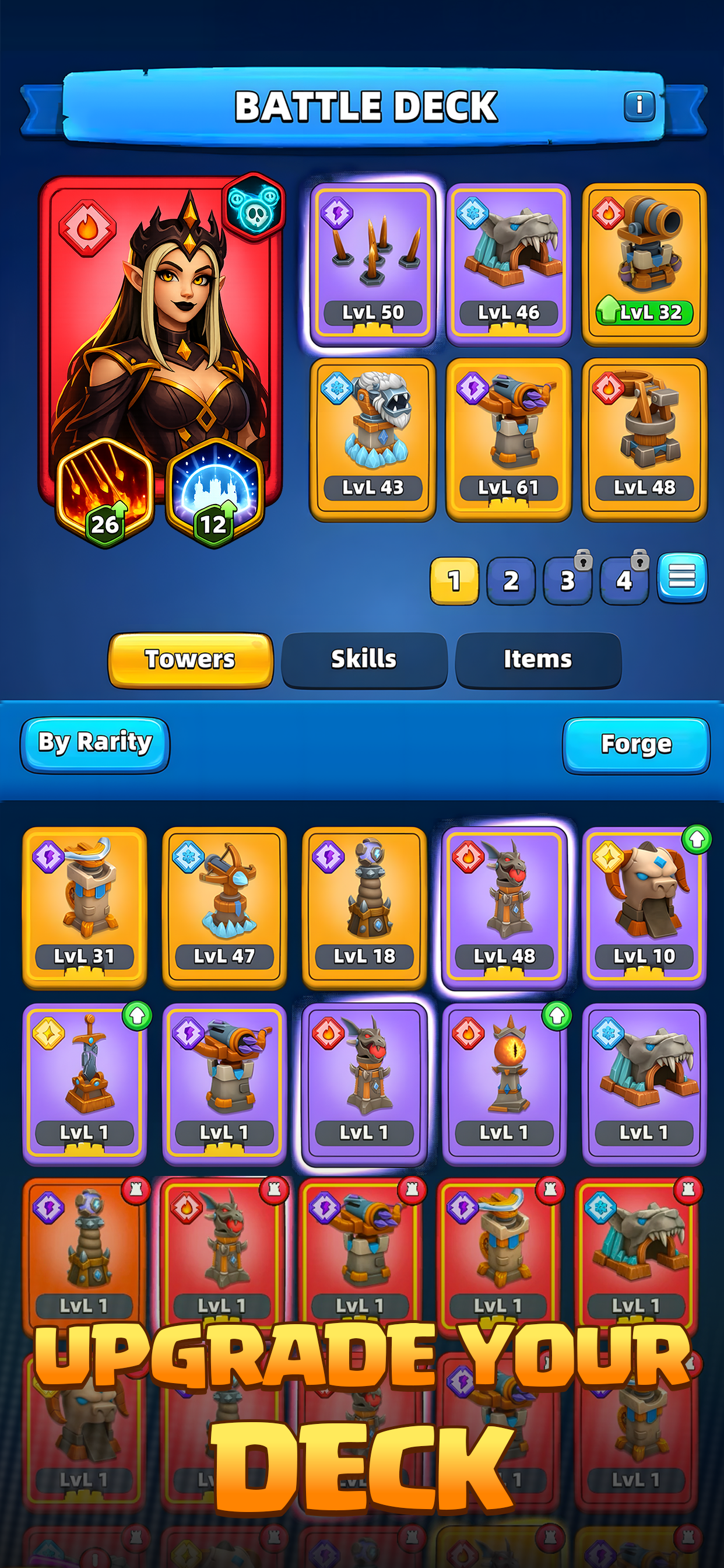 اسکرین شات 6 بازی Arcane Arena: Tower Defense TD