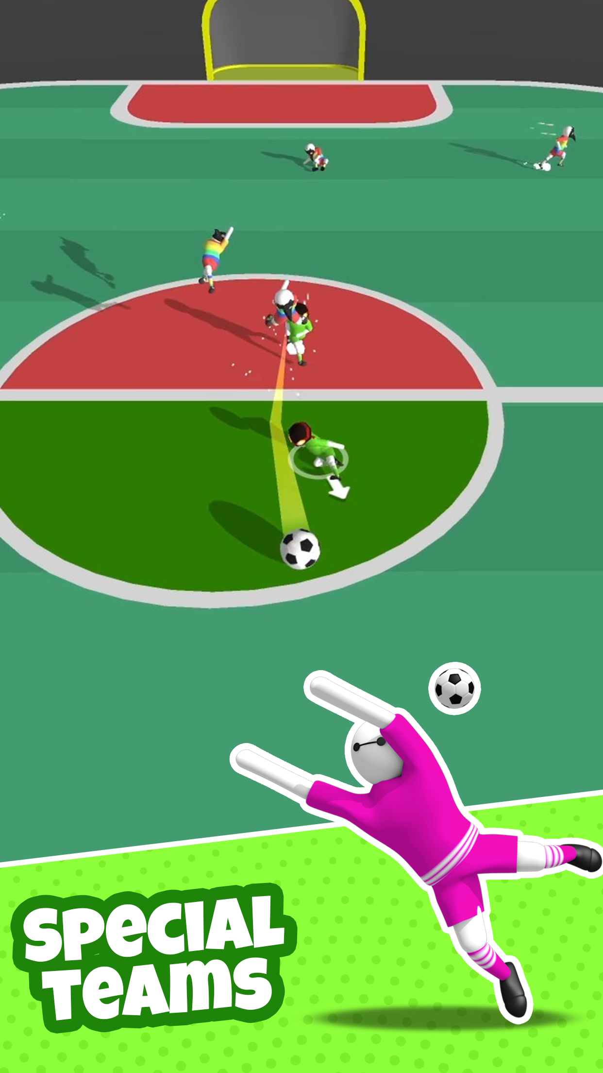 اسکرین شات 3 بازی Ball Brawl: Road to Final Cup