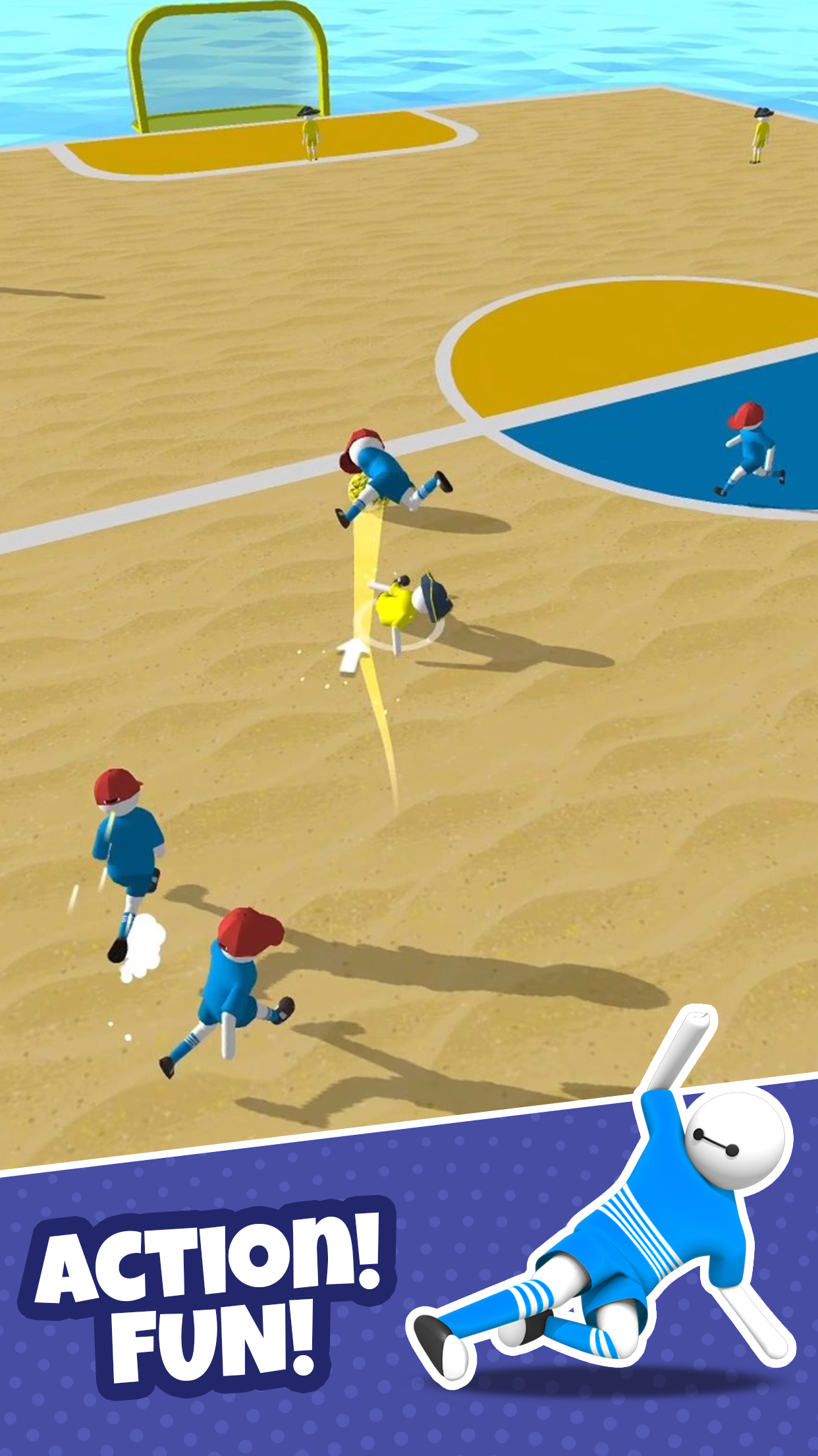 اسکرین شات 4 بازی Ball Brawl: Road to Final Cup