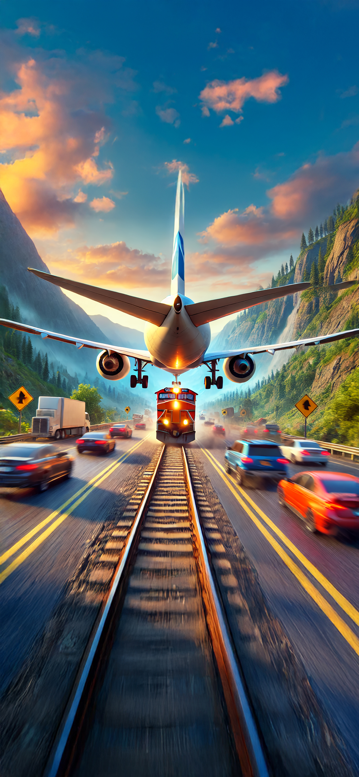 اسکرین شات 1 بازی Sling Plane 3D - Sky Crash Jet