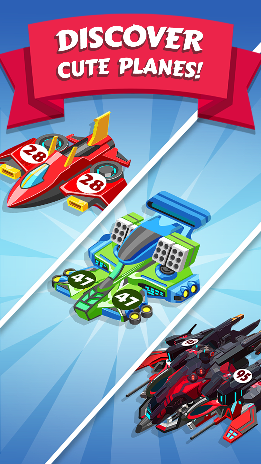 اسکرین شات 3 بازی Merge Planes Idle Plane Game