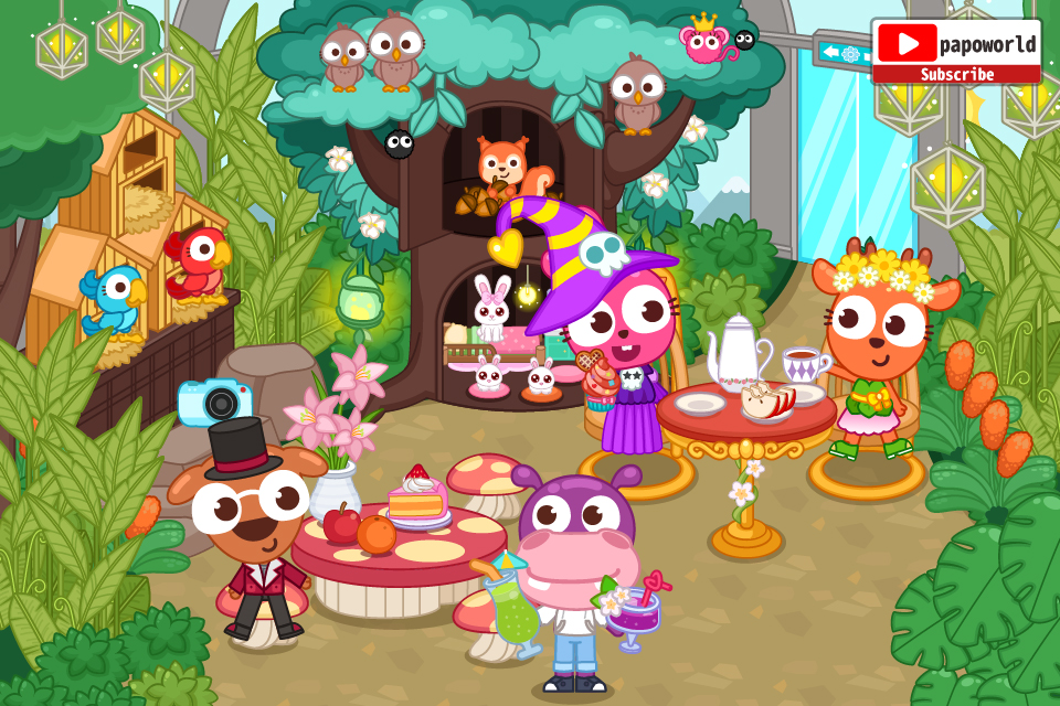 اسکرین شات 4 بازی Papo Town: Forest Friends