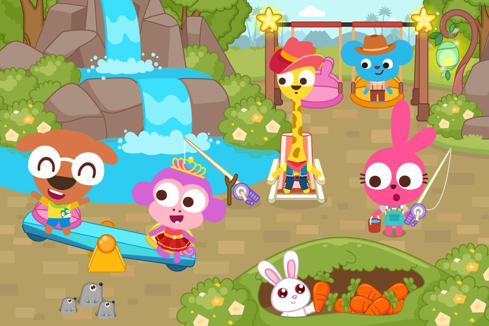 اسکرین شات 2 بازی Papo World Playground