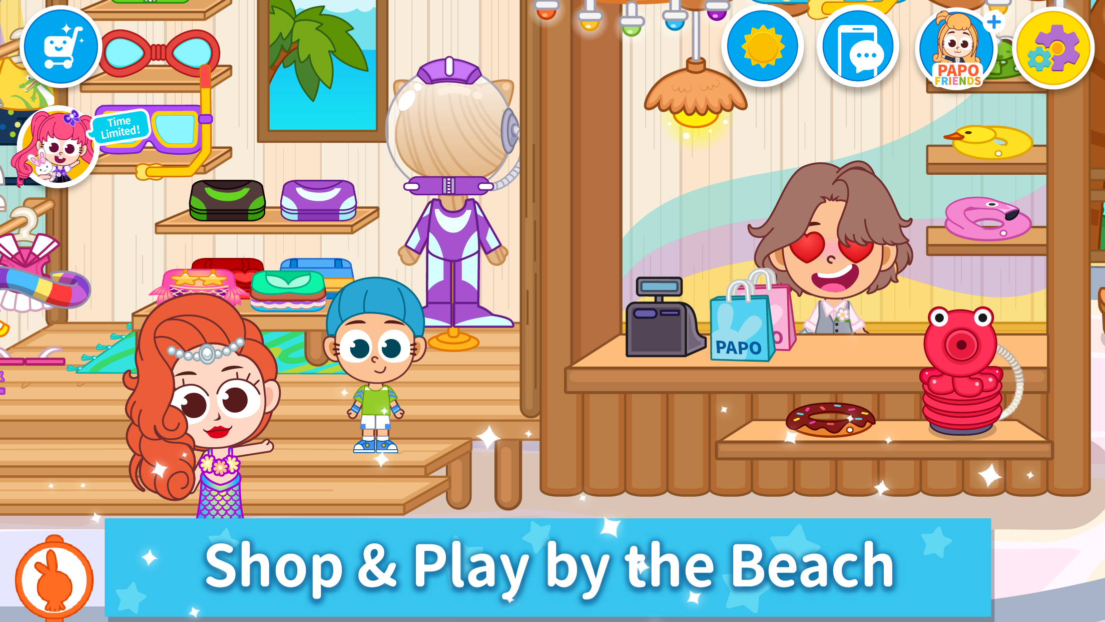 اسکرین شات 5 بازی Papo Town World: Avatar Life
