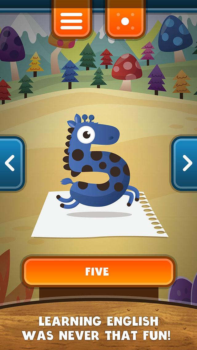 اسکرین شات 2 برنامه English for Kids