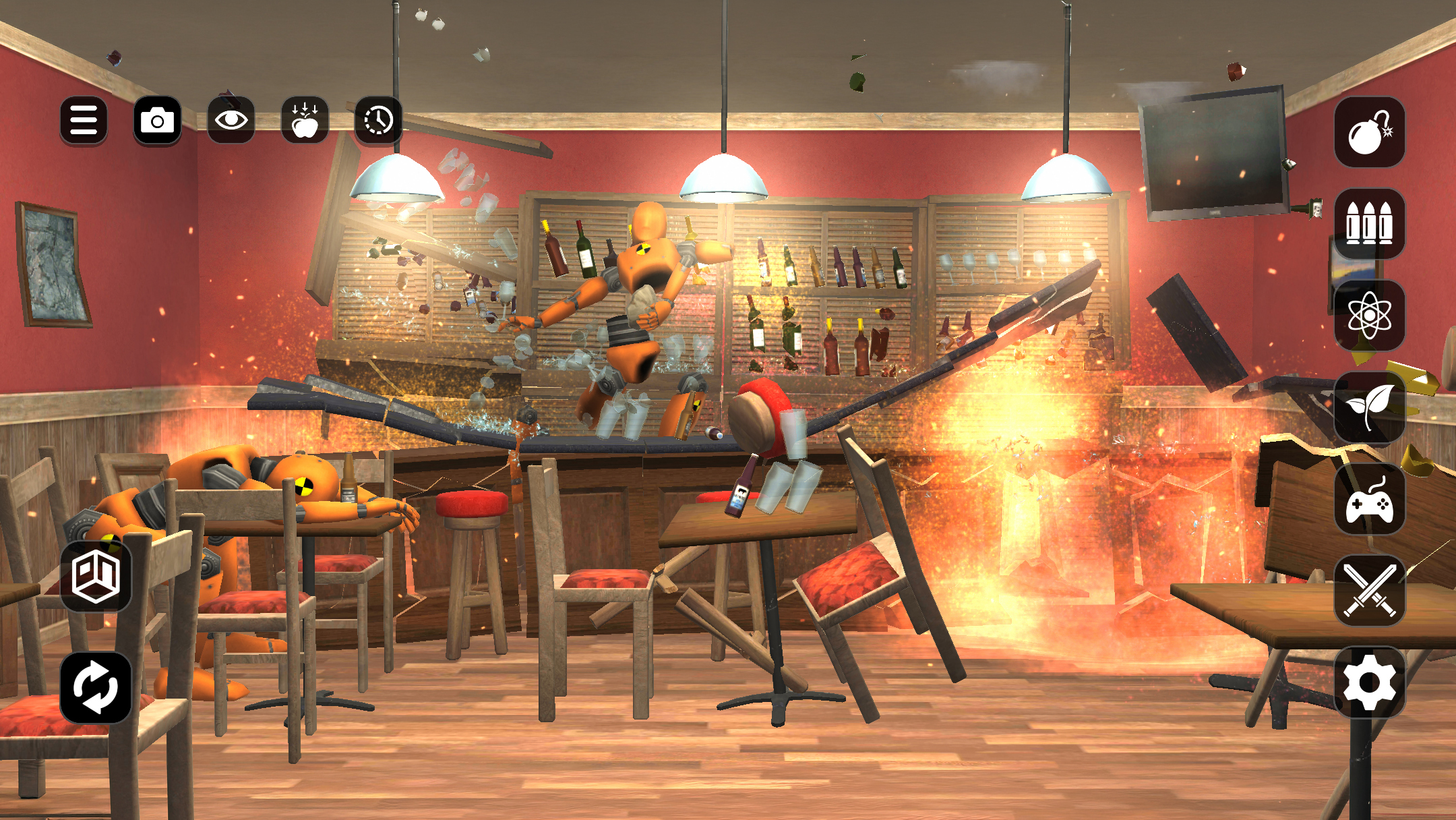 اسکرین شات 1 بازی Room Smash: Destroy Ragdoll