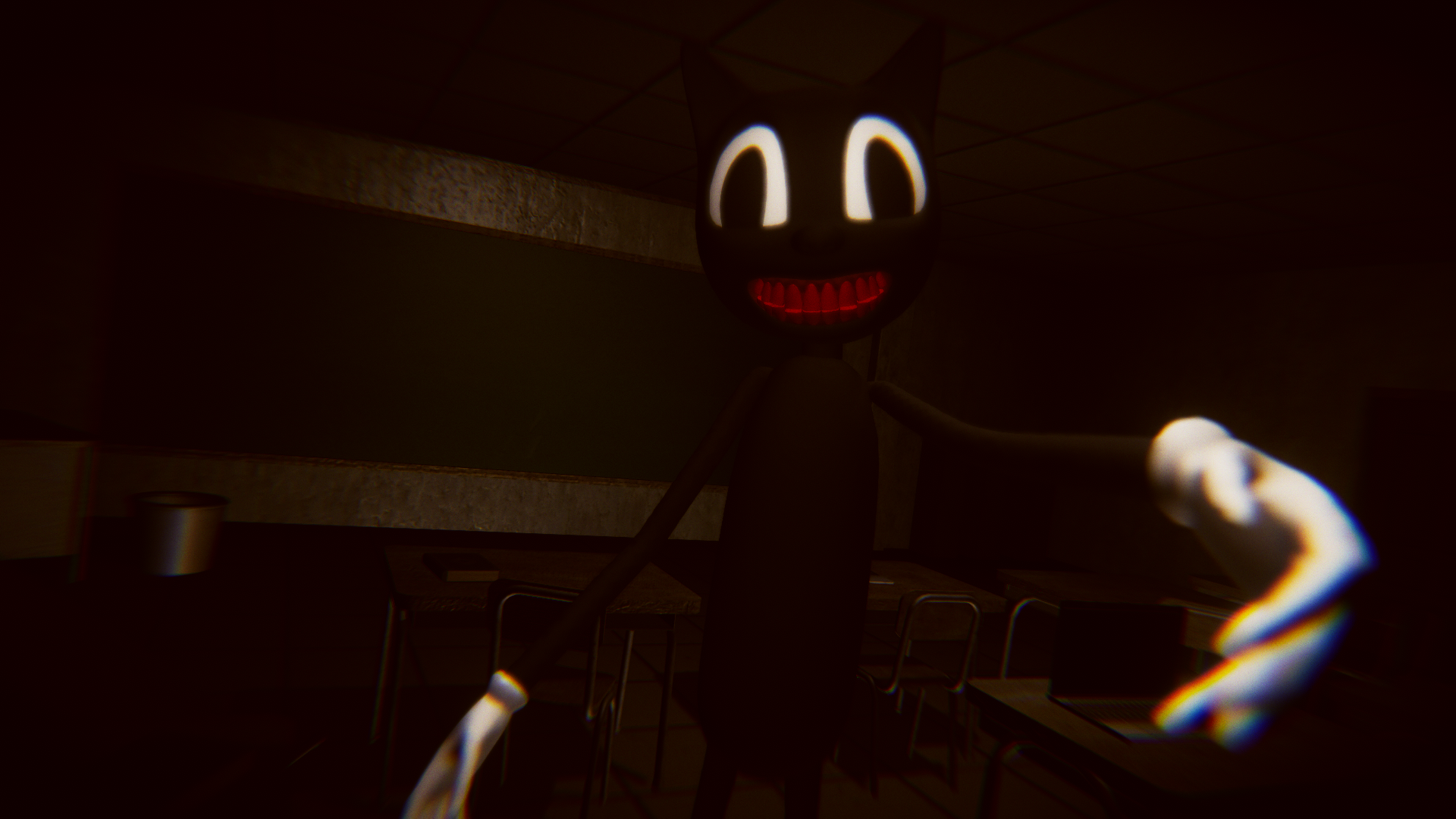 اسکرین شات 2 بازی Cartoon Cat Horror Game