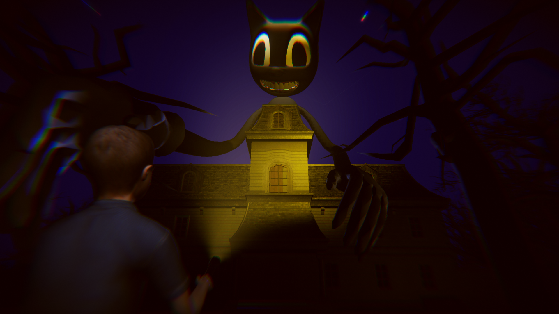اسکرین شات 1 بازی Cartoon Cat Horror Game