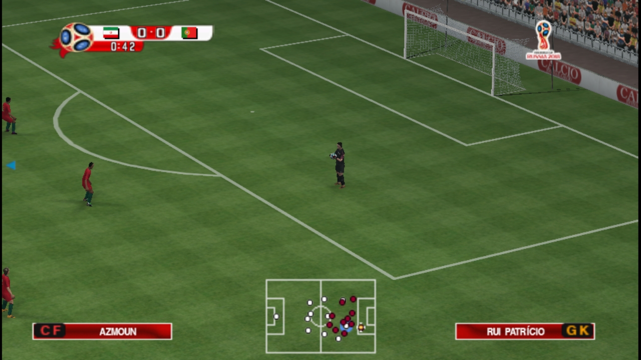 اسکرین شات 12 بازی فوتبال حرفه‌ای ۲۰۱۸ (PES 2018)