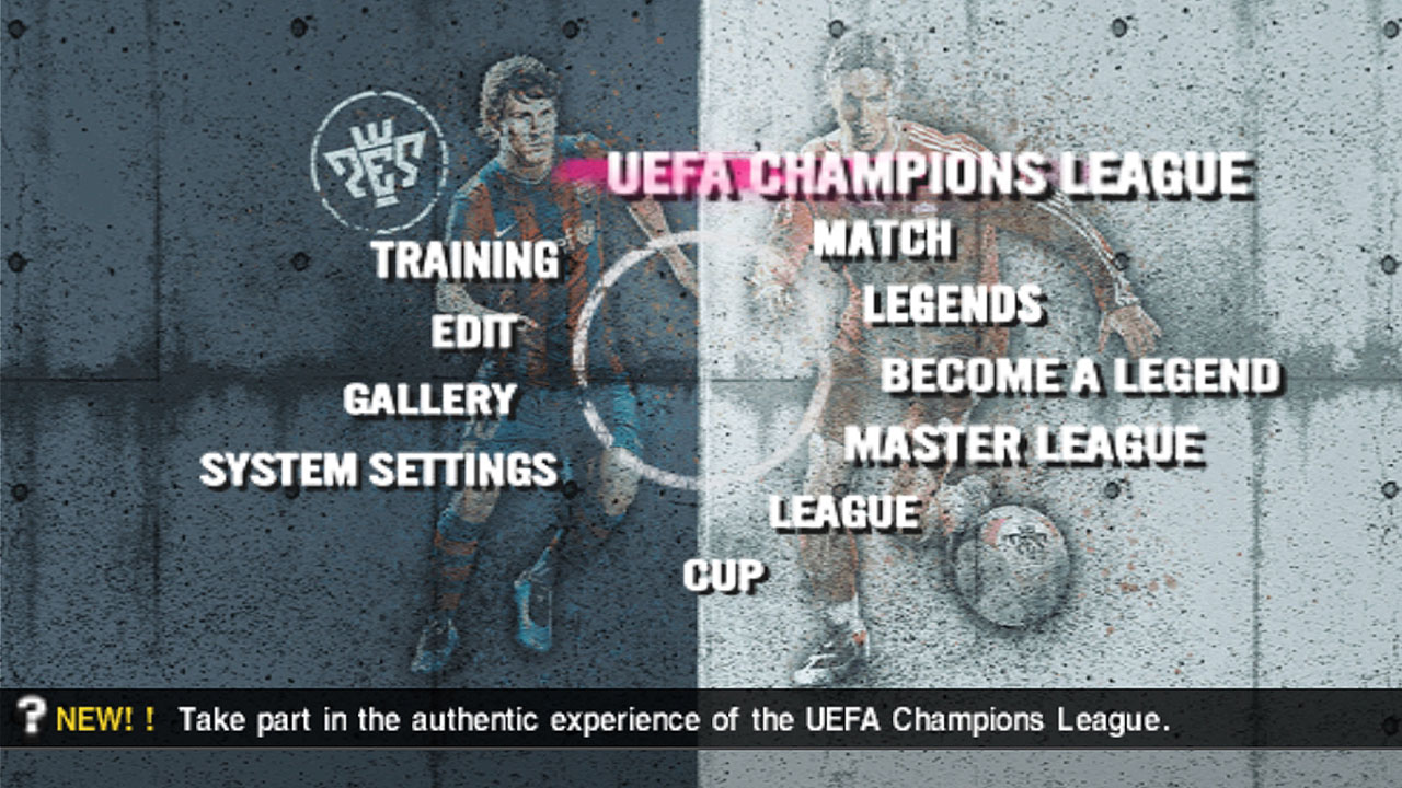 اسکرین شات 1 بازی فوتبال حرفه‌ای ۲۰۱۰ (PES 2010)