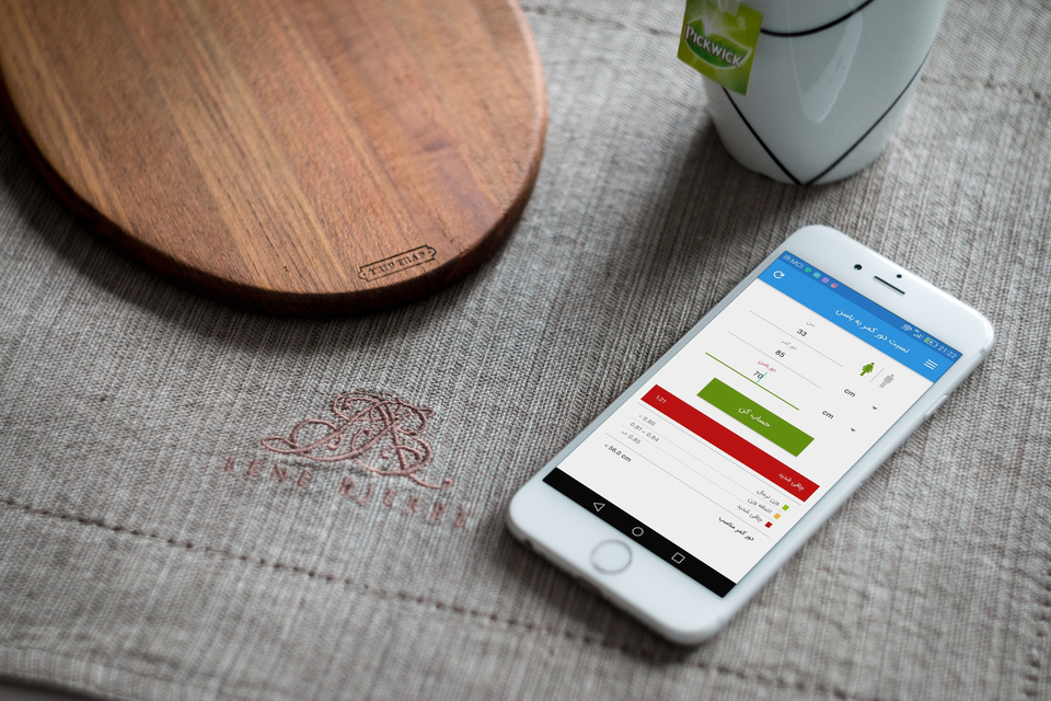 اسکرین شات 3 برنامه شاخص توده بدن