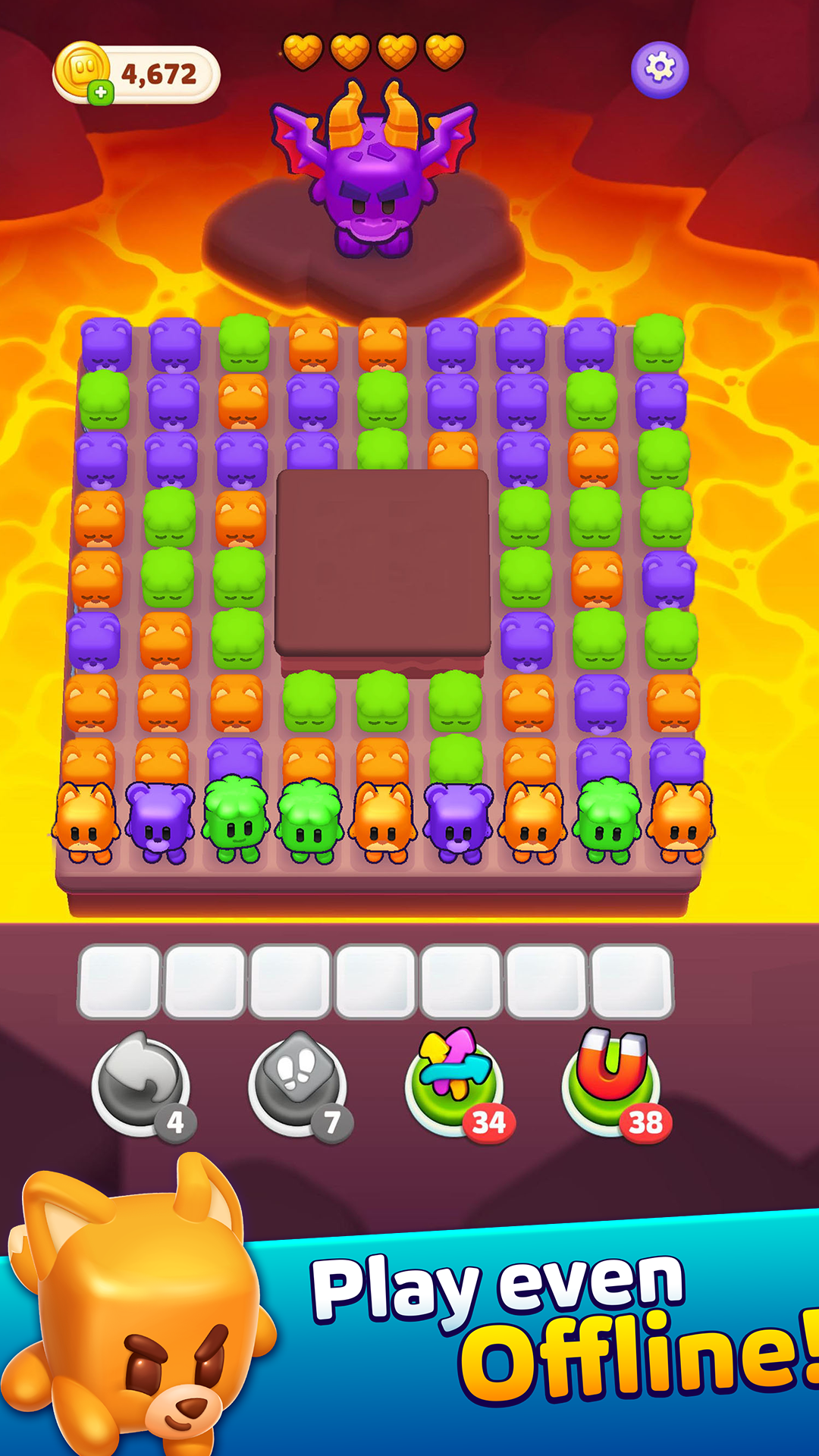 اسکرین شات 3 بازی Block Jam: 3D Color Puzzle