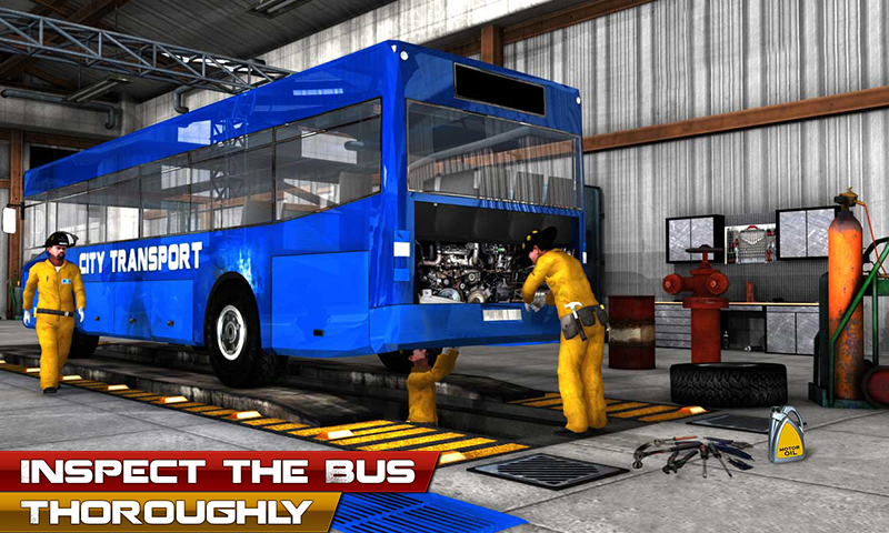 اسکرین شات 1 بازی Bus Mechanic Auto Repair