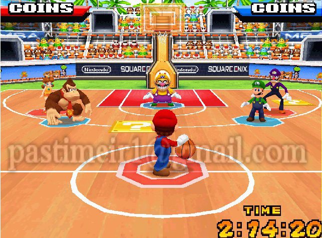 اسکرین شات 1 بازی ماریو: مسابقات بسکتبال