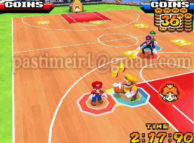 اسکرین شات 2 بازی ماریو: مسابقات بسکتبال