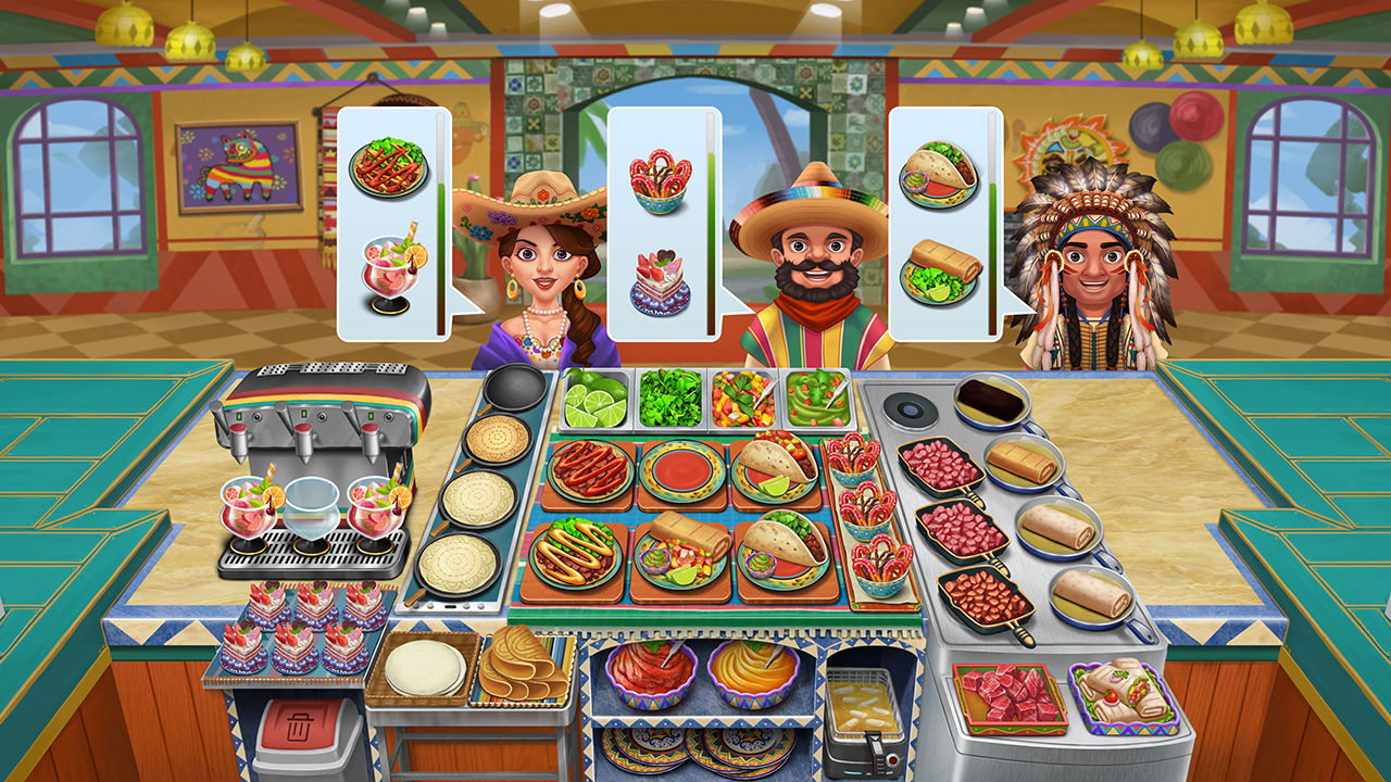 اسکرین شات 3 بازی Crazy Cooking - Star Chef