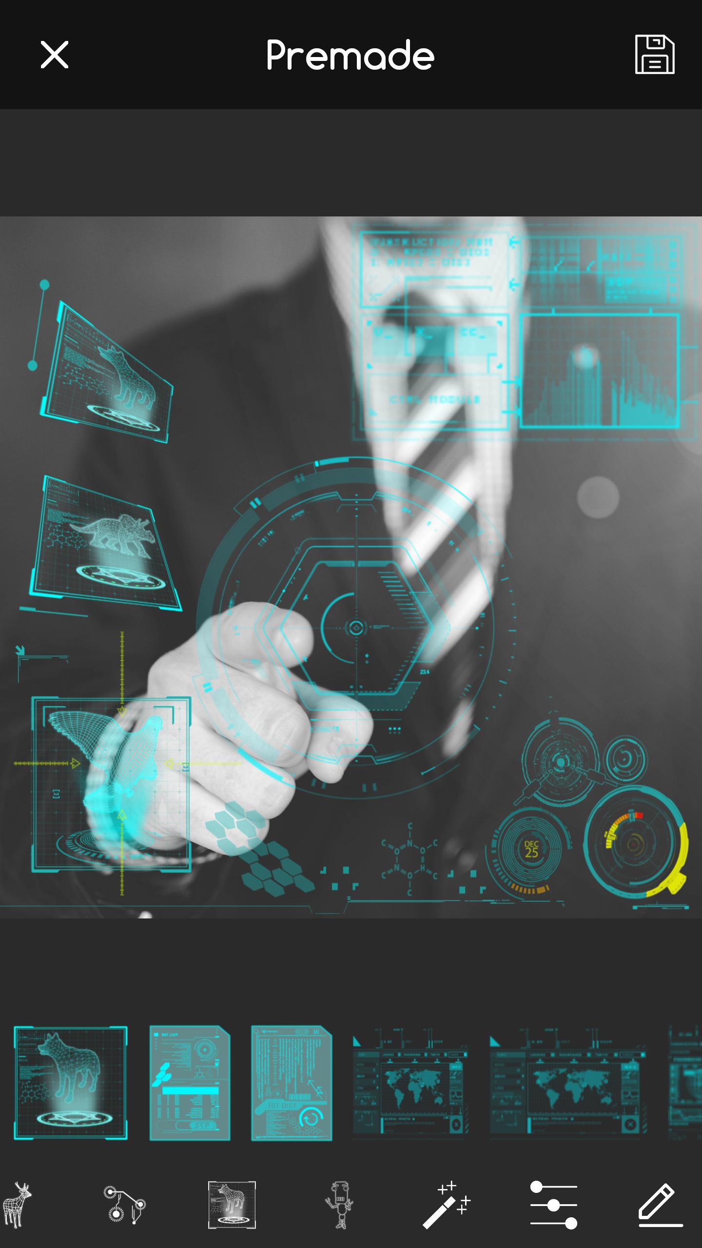 اسکرین شات 4 برنامه AR Camera Virtual Hologram App