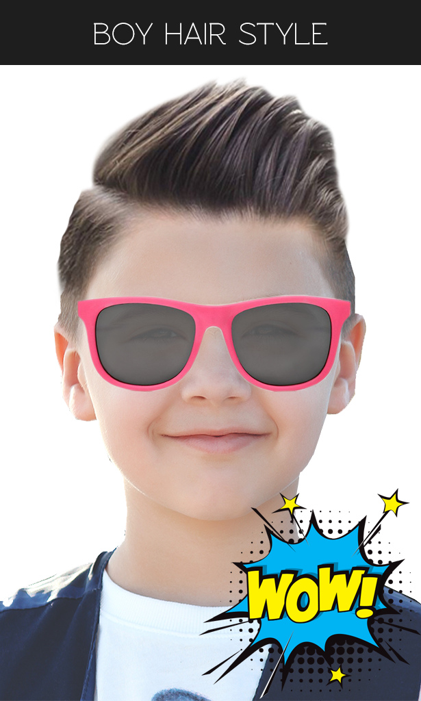 اسکرین شات 2 برنامه Boy Hair Style