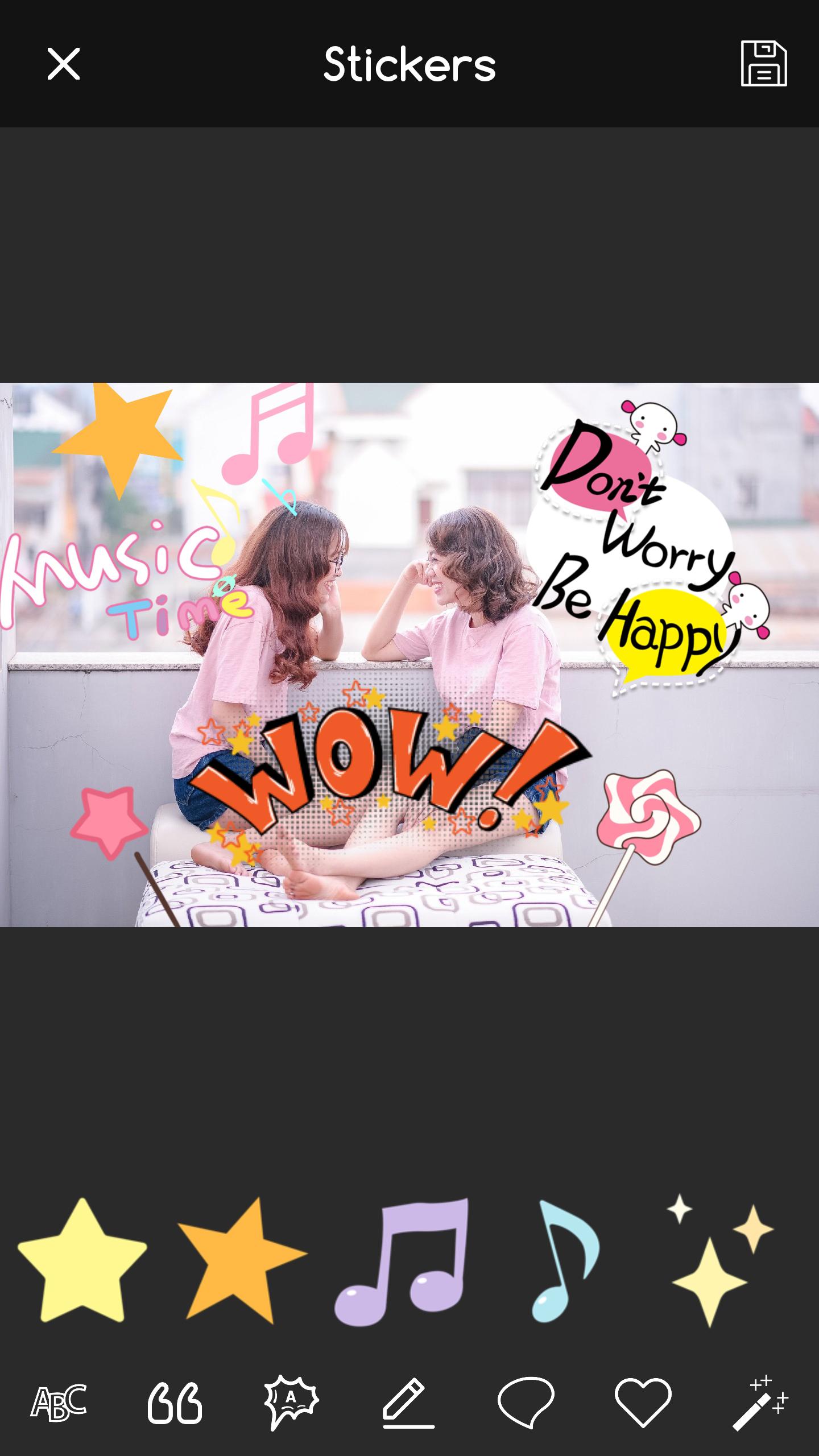 اسکرین شات 4 برنامه Font Style Candy Text on Photo