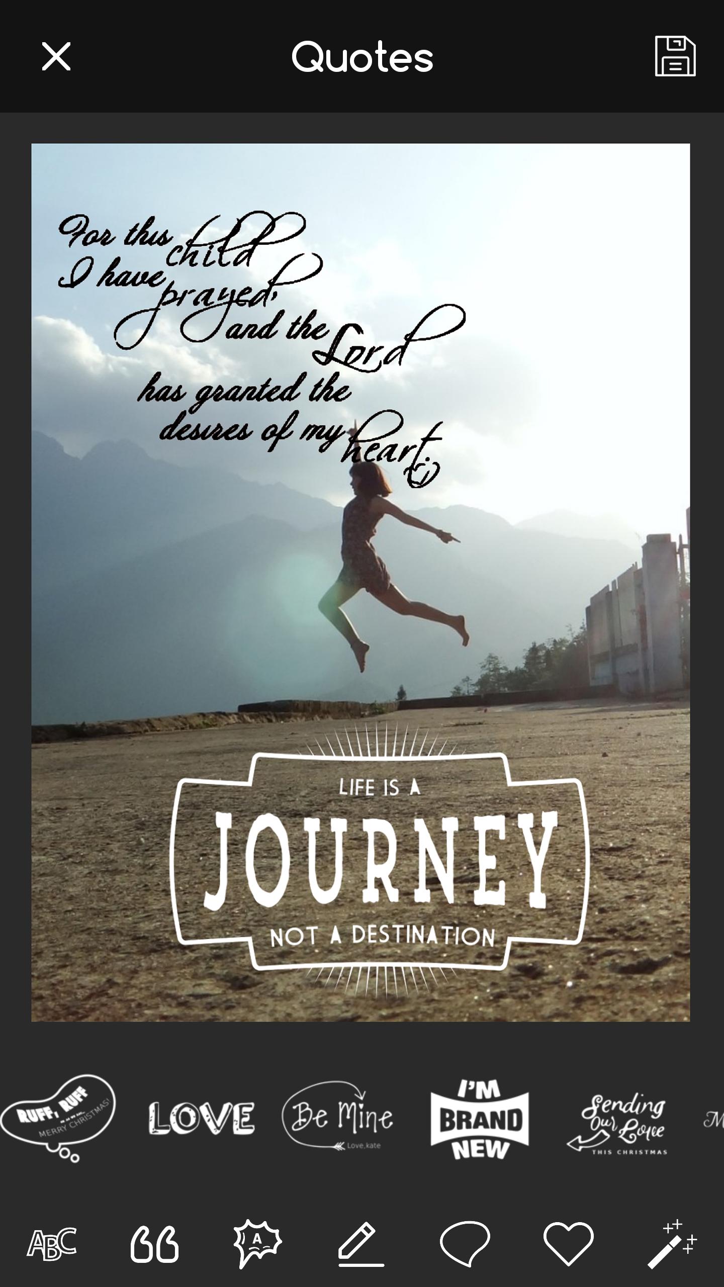 اسکرین شات 2 برنامه Font Style Candy Text on Photo