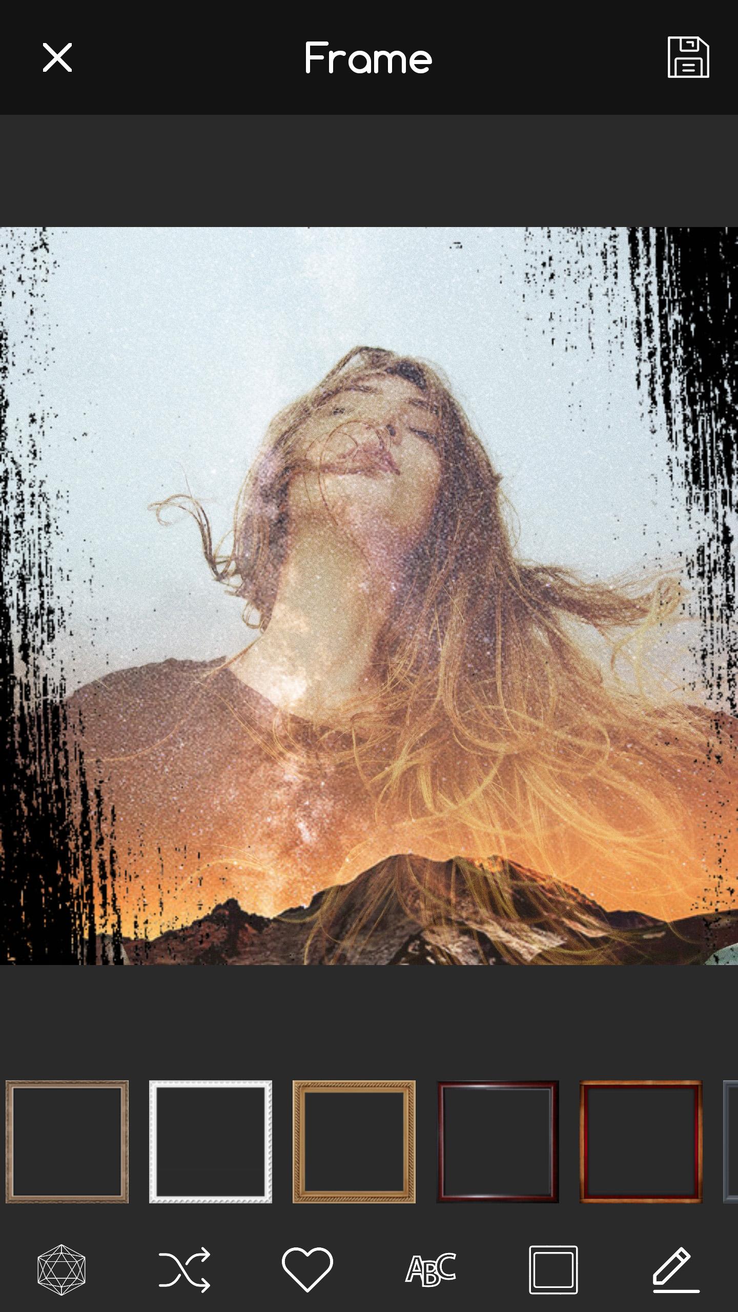 اسکرین شات 4 برنامه Galaxy Overlay Photo App