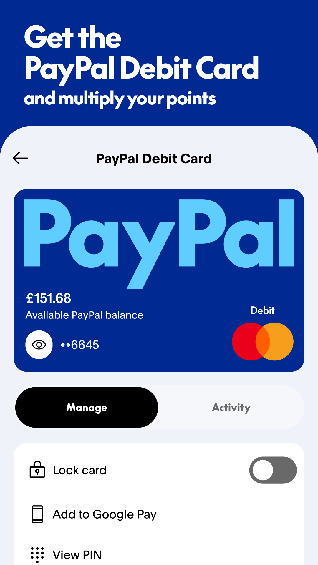 اسکرین شات 3 برنامه PayPal Mobile Cash: Send and Request Money Fast