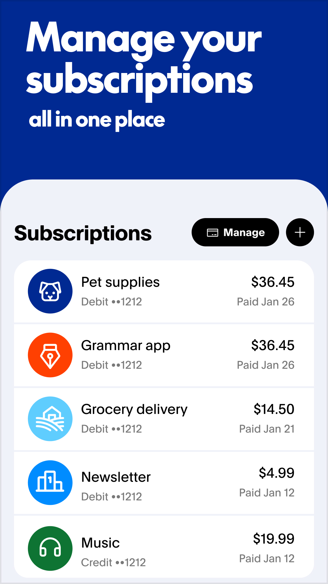 اسکرین شات 6 برنامه PayPal - Pay, Send, Save