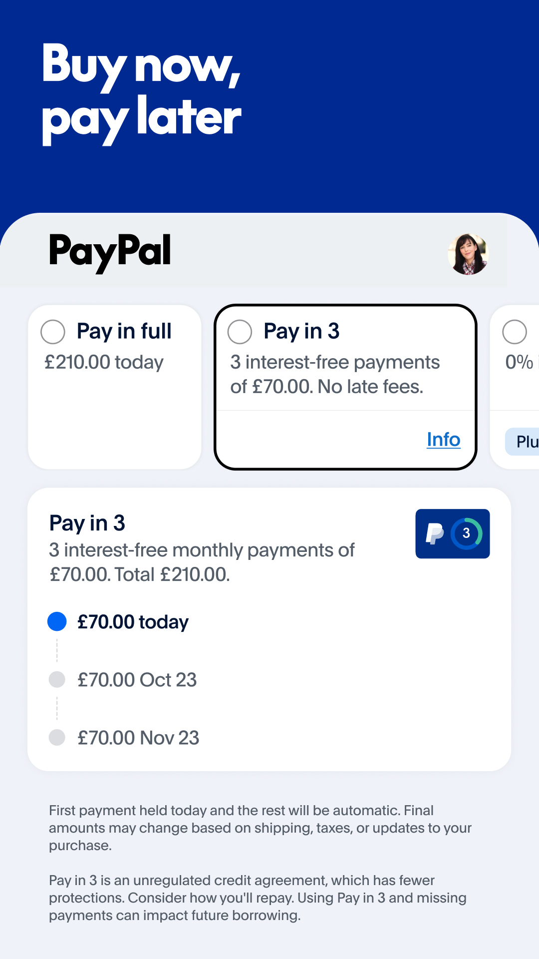 اسکرین شات 4 برنامه PayPal Mobile Cash: Send and Request Money Fast
