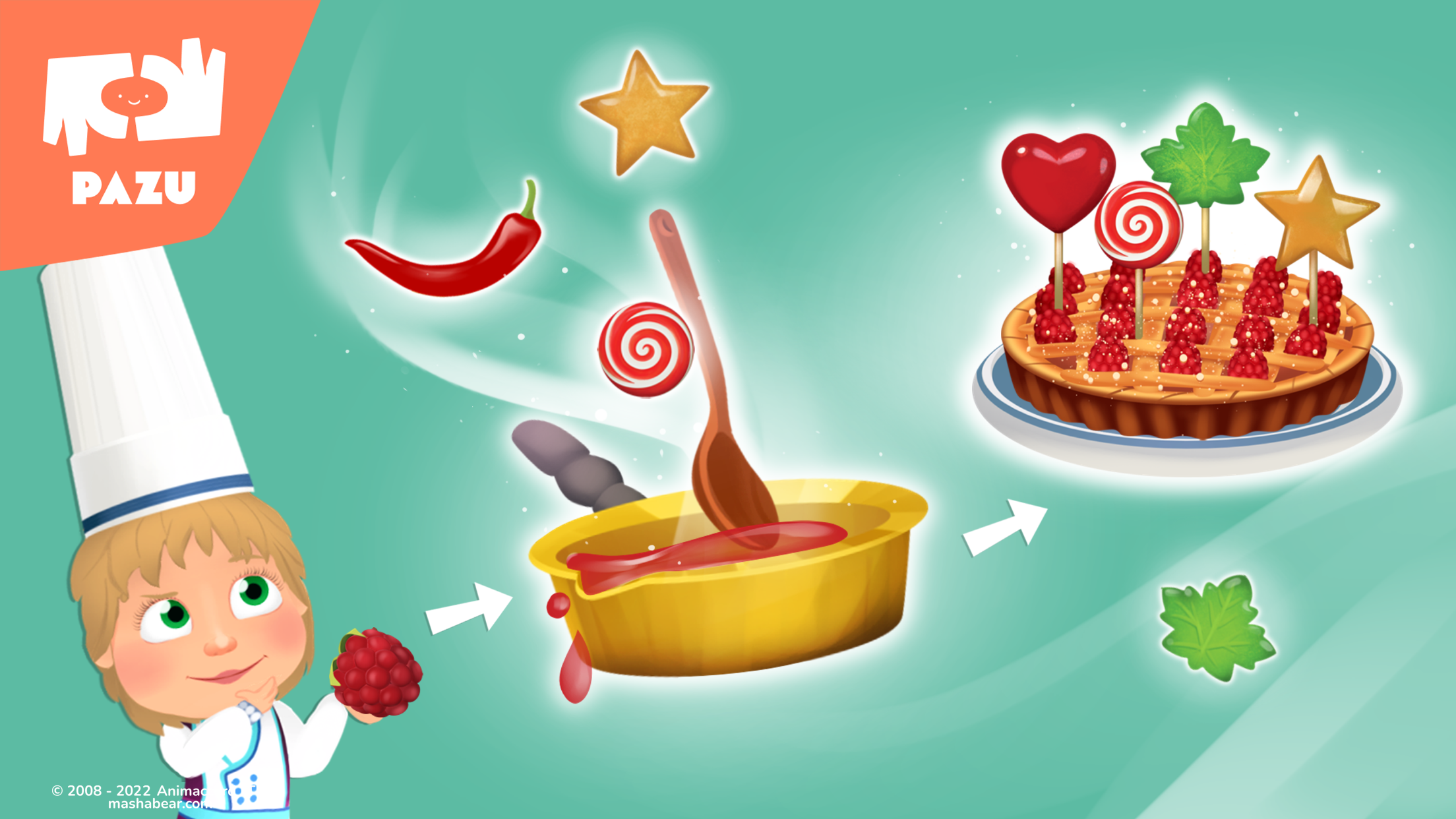 اسکرین شات 4 بازی Masha and the Bear Kitchen