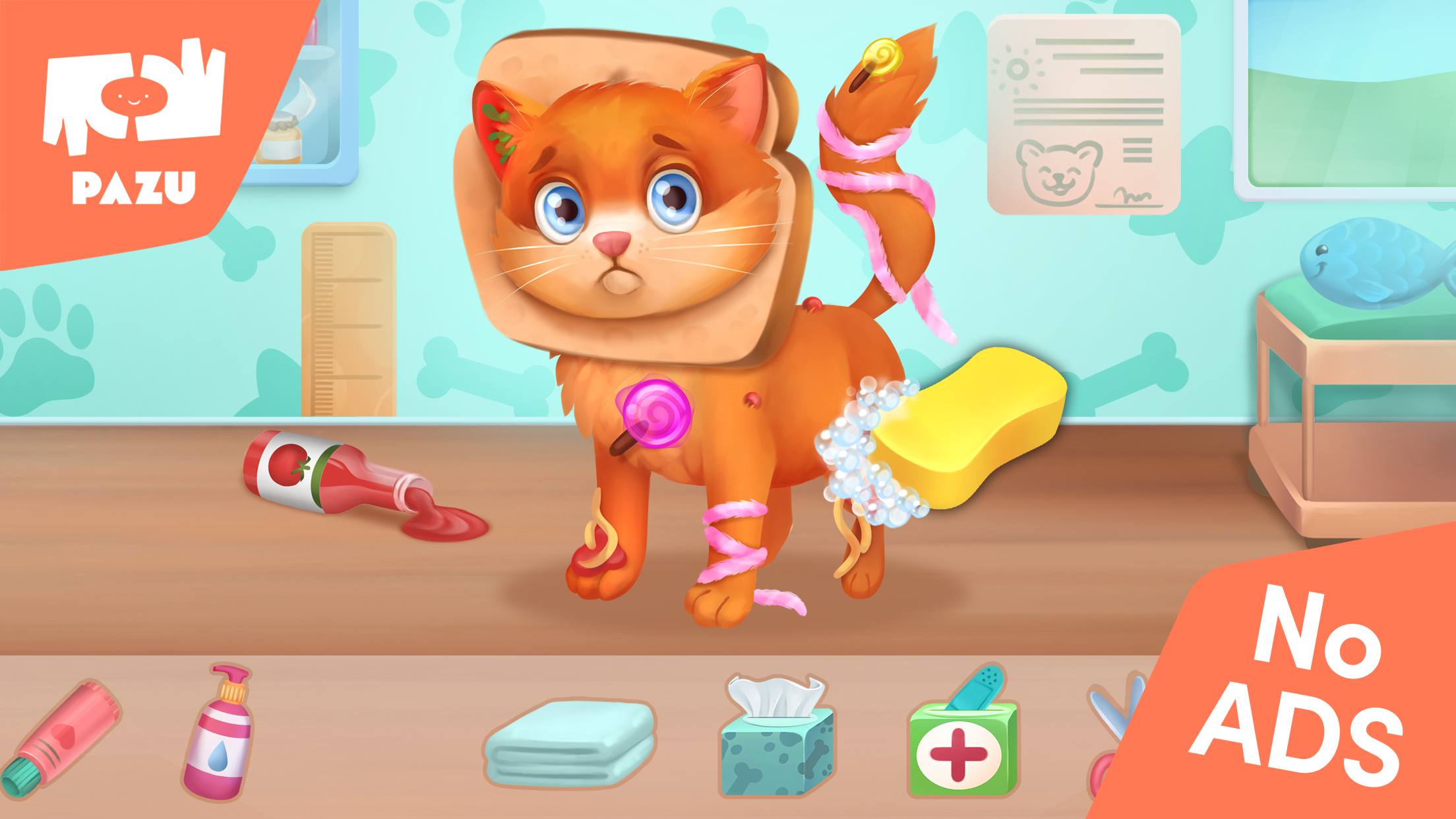 اسکرین شات 2 بازی Pet Doctor Care games for kids